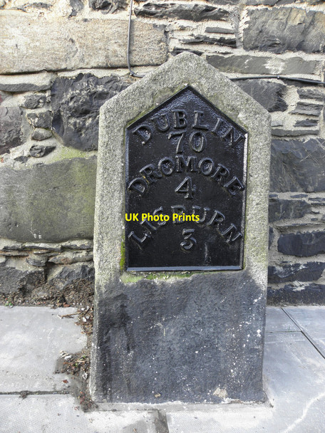 Photo 6"x4" Milestone, Hillsborough Hillsborough\/J2458 c2010