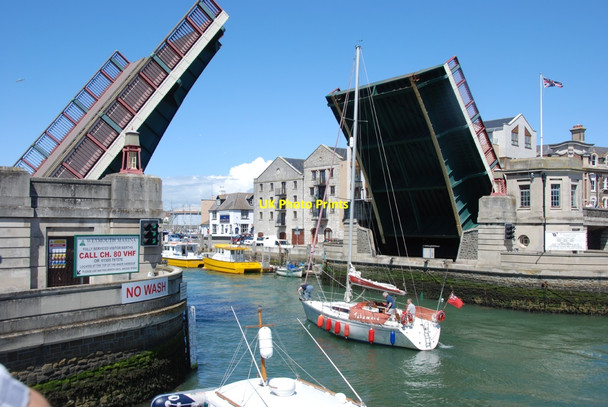 Photo 6"x4" Weymouth: Town Bridge Weymouth\/SY6779 c2008
