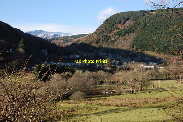 Photo 6"x4" Corris from the south east Corris c2010