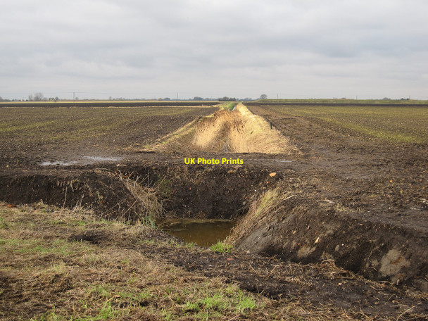 Photo 6"x4" Reedy ditch Oxlode c2010