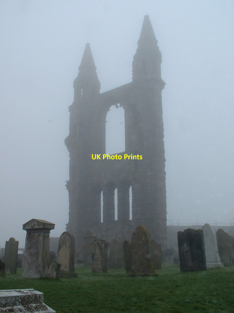 Photo 6"x4" Ruins of St Andrews Cathedral St Andrews c2005