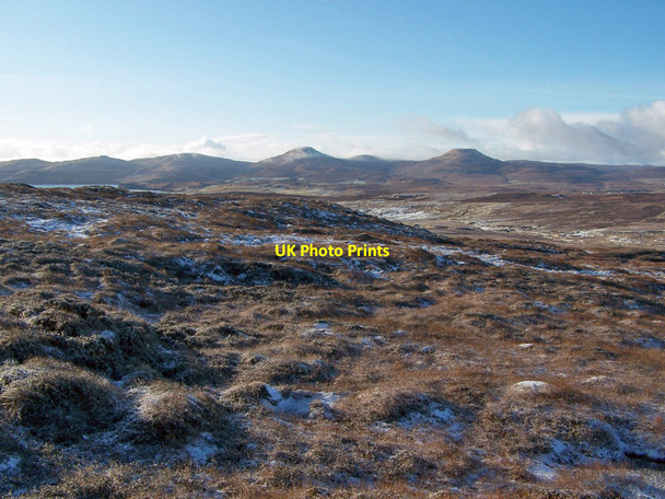 Photo 6"x4" North western slope of Ben Aketil Glen Heysdal c2010