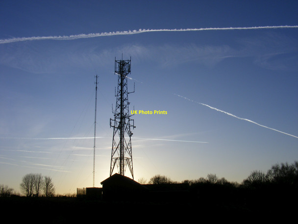 Photo 6"x4" Sun Set At Ardsley Cudworth Common\/SE3907 c2010