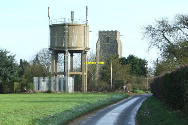 Photo 6"x4" Twin Towers North Lopham c2010