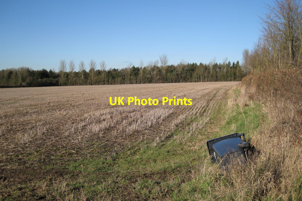 Photo 6"x4" Field north of Tanner's Farm Cubbington c2010