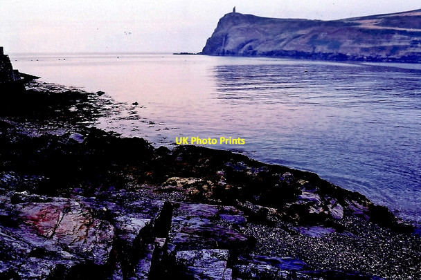 Photo 6"x4" Port Erin - Port Erin Bay and Bradda Head in evening Four Roads\/SC2068 c2003