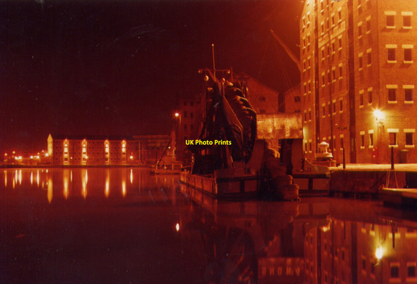 Photo 6"x4" Gloucester Docks Gloucester c1992
