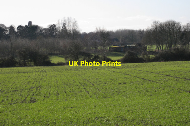 Photo 6"x4" Partly-derelict farm buildings near Offchurch Bury Campion Hills c2010