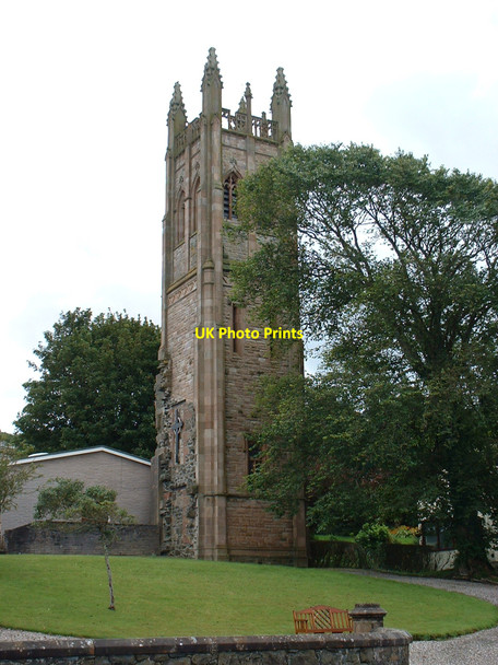 Photo 6"x4" Church Tower, Mountstuart Road Rothesay c2005