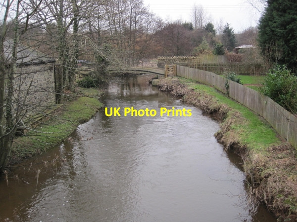 Photo 6"x4" Waren Burn at Waren Mill Waren Mill c2010