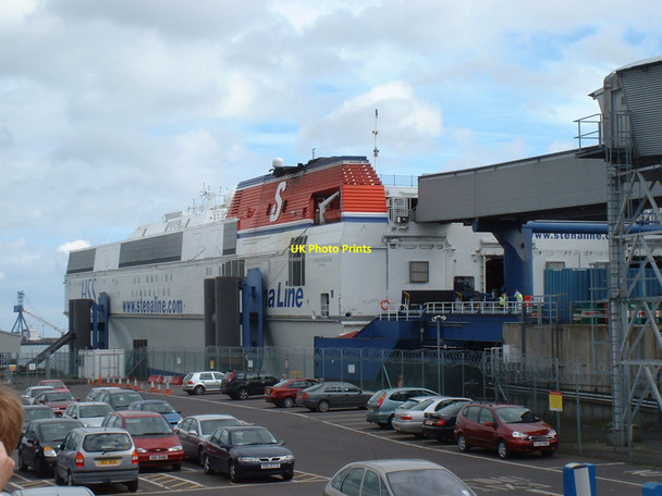 Photo 6"x4" Stena Line Ferry Terminal, Belfast Holywood\/J3979 c2005