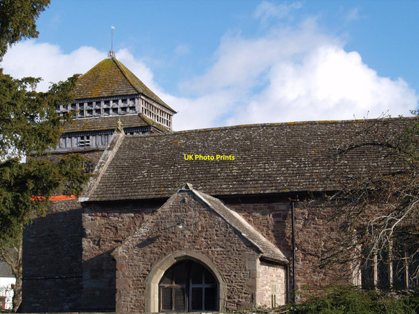 Photo 6"x4" Skenfrith church Skenfrith c2009
