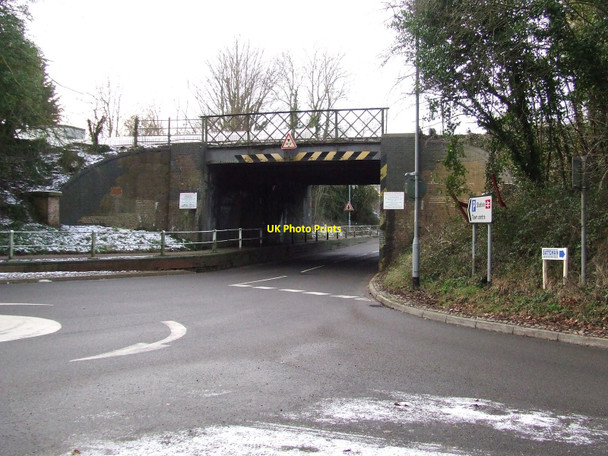 Photo 6"x4" Railway Bridge Wymondham\/TG1101 c2010