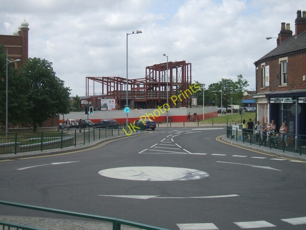 Photo 6"x4" New library under construction Wednesfield c2009