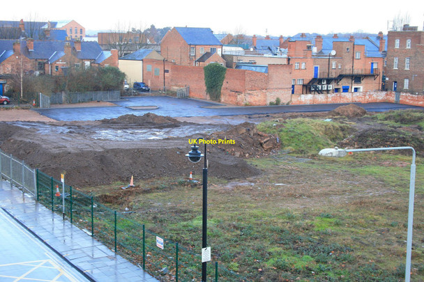 Photo 6"x4" Tesco paving Beeston\/SK5236 c2010