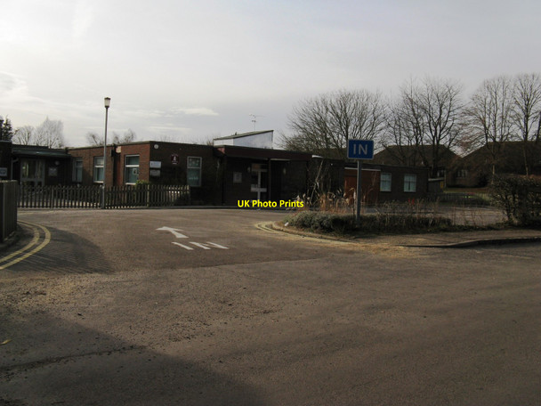 Photo 6"x4" Entrance to West Chiltington Community School West Chiltington c2010