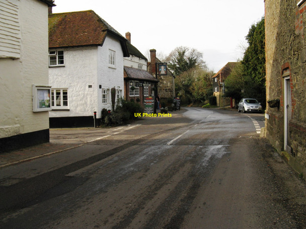 Photo 6"x4" The Queens Head West Chiltington c2010