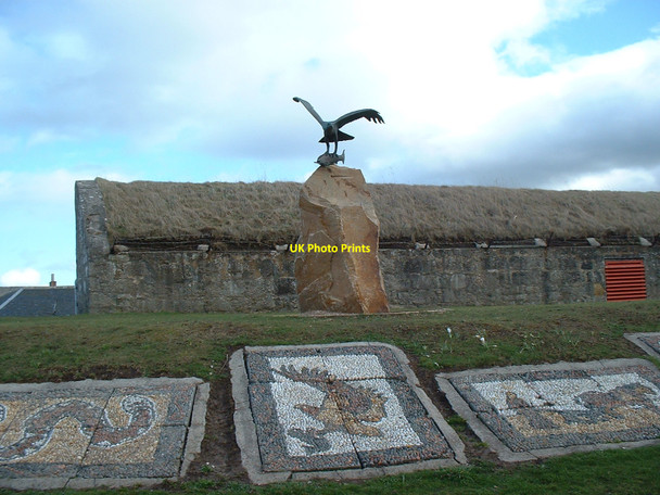 Photo 6"x4" Osprey, Spey Bay Visitor Centre Tugnet c2004