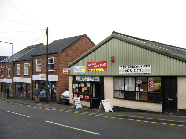 Photo 6"x4" Well Street Shopping Centre Biddulph c2010