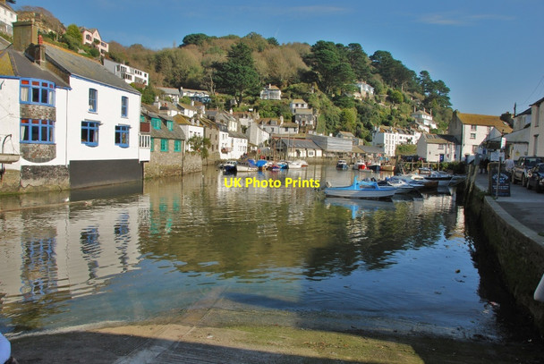 Photo 6"x4" Polperro Slipway Polperro c2009