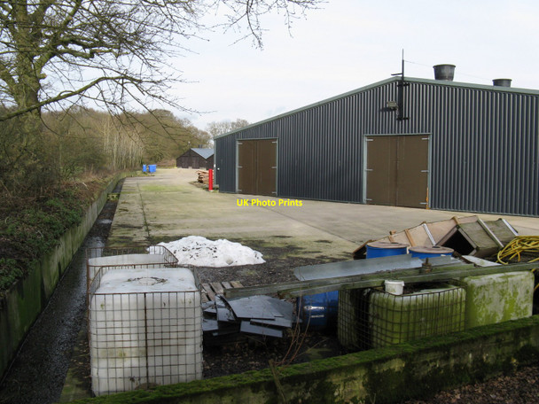 Photo 6"x4" Rear of Poultry sheds at Broadford Bridge Broadford Bridge c2010