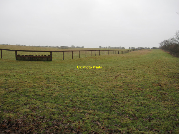 Photo 6"x4" Horse training area Westley Waterless c2010