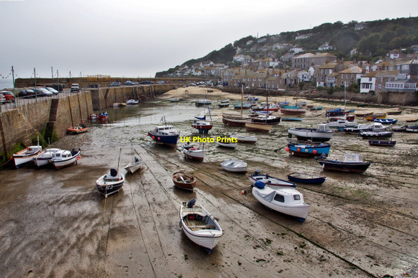 Photo 6"x4" Mousehole Harbour Newlyn c2009