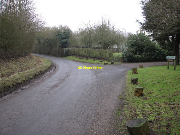 Photo 6"x4" Ley Cottage entrance, Dullingham Ley Burrough Green c2010