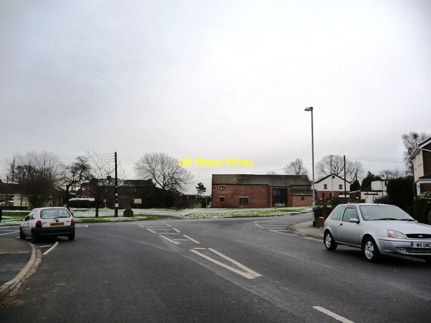 Photo 6"x4" Grime Lane's junction with The Green, Sharlston Sharlston c2010