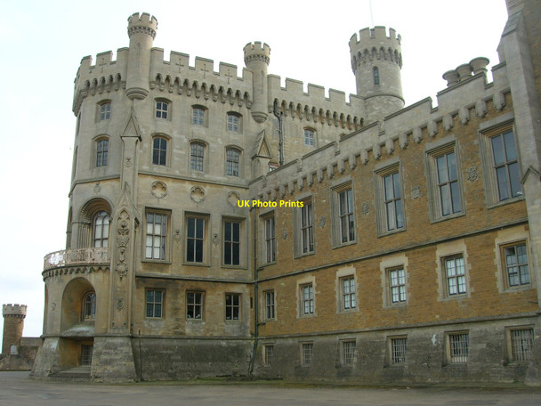 Photo 6"x4" Belvoir Castle - Front View Belvoir c2007