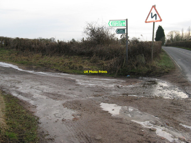 Photo 6"x4" Bridleway entrance to the D-Day ALG airfield Coolham\/TQ1222 c2010