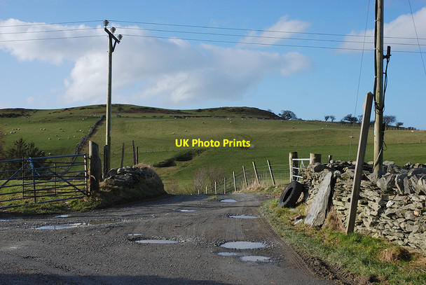 Photo 6"x4" Footpath heading for Tre Taliesin Tre Taliesin c2010