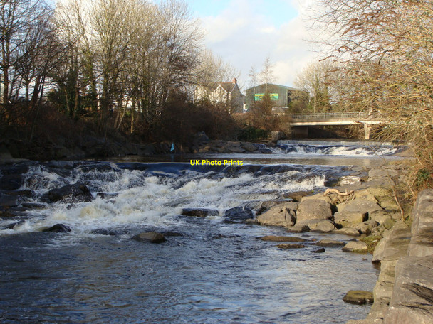 Photo 6"x4" Weirs on the River Aman, Ammanford Ammanford\/Rhydaman c2010