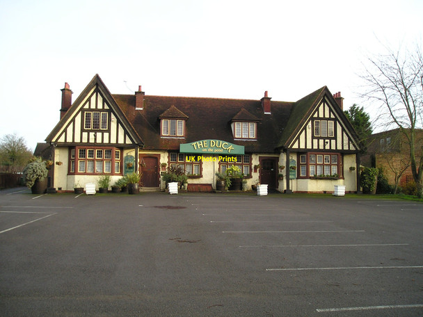 Photo 6"x4" The Duck Pub (on the pond), Long Itchington, Southam Long Itchington c2010