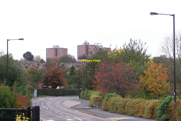 Photo 6"x4" Autumn Colours in Wood Lane, Malin Bridge, Sheffield Malinbridge c2008