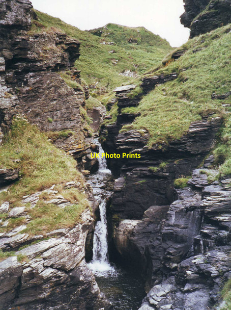 Photo 6"x4" Rocky Valley, near Tintagel Trethevy\/SX0789 c2001