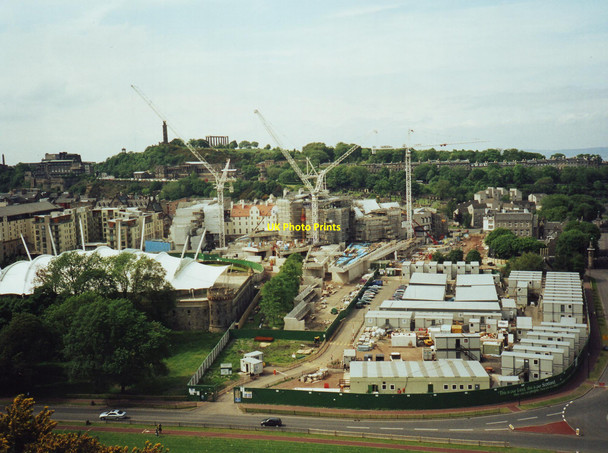 Photo 6"x4" Scottish Parliament under construction (2003) Edinburgh c2003