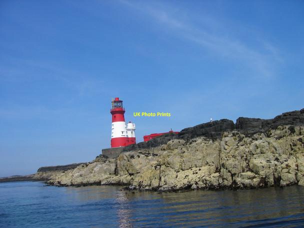 Photo 6"x4" Longstone Lighthouse, Farne Islands Clove Car c2005