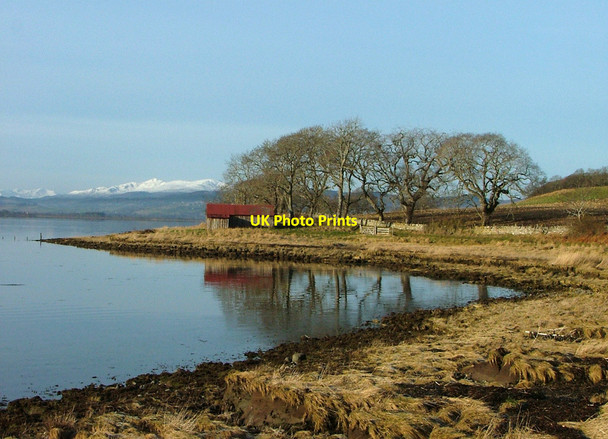 Photo 6"x4" Boathouse on the Beauly Firth Balgunearie c2006