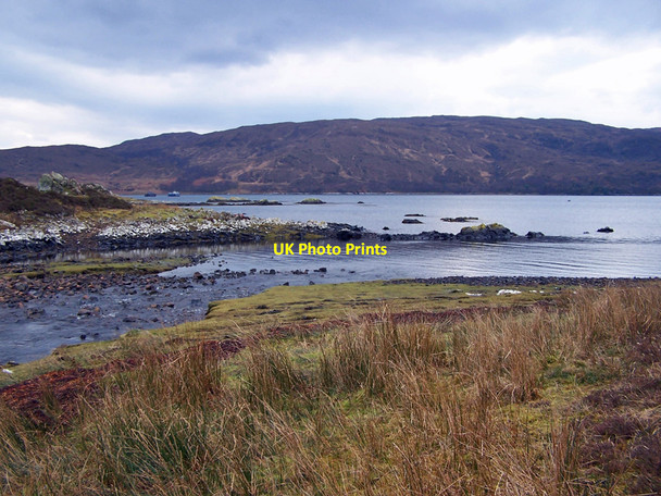 Photo 6"x4" Mouth of Allt L\u00c3\u00b2n Bhuidhe Heaste c2010