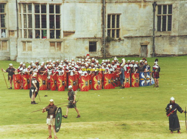 Photo 6"x4" History in Action, Kirby Hall Deene c2001