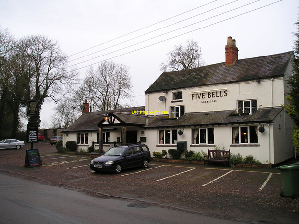 Photo 6"x4" The Five Bells Pub, Bugbrooke Bugbrooke c2010