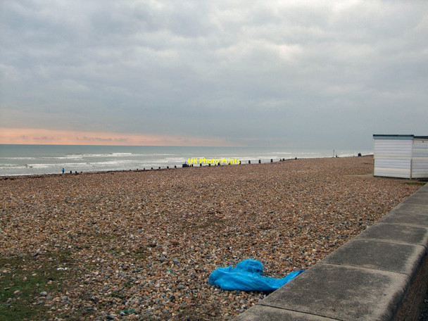 Photo 6"x4" West Worthing Beach Worthing\/TQ1303 c2010