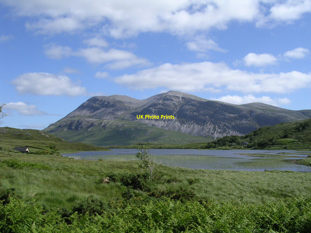Photo 6"x4" Arkle across Loch Stack Achfary c2005