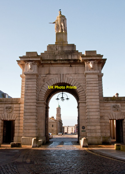 Photo 6"x4" Gateway, Royal William Victualling Yard - Plymouth Cremyll c2010