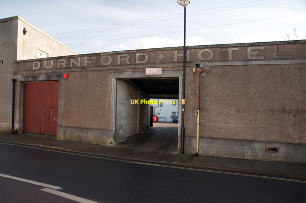 Photo 6"x4" Wall and gateway of the Durnford Hotel, Stonehouse - Plymouth Cremyll c2010