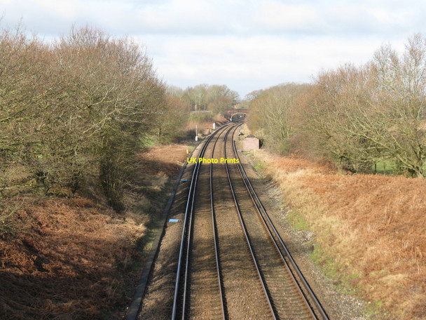 Photo 6"x4" Lewes to Burgess Hill line Burgess Hill c2010