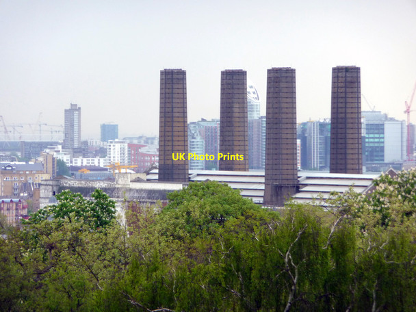 Photo 6"x4" Greenwich Power Station, Greenwich Greenwich\/TQ3977 c2009