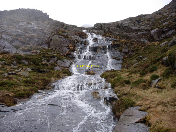 Photo 6"x4" Stream to Llyn Llydaw Gwastadnant c2006