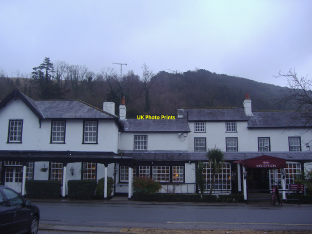 Photo 6"x4" Hotel in front of Box Hill Dorking c2010